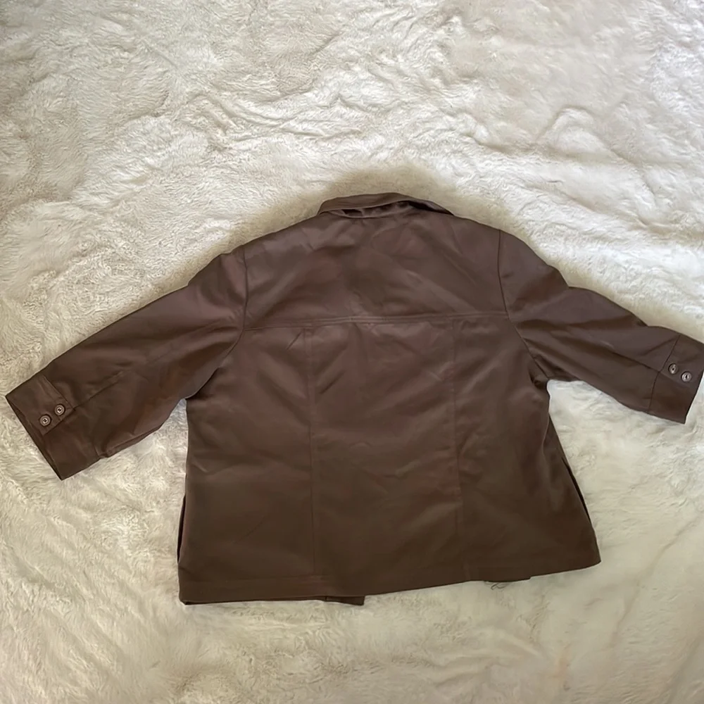 Allison Daley| Brown and Pink Jacket - Picture 3 of 5